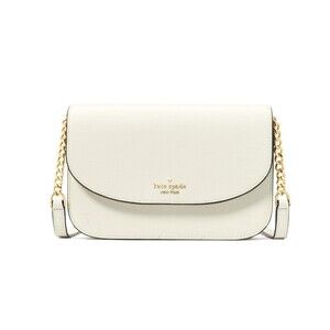 New Kate Spade Kristi Crossbody Refined Grain Leather Meringue